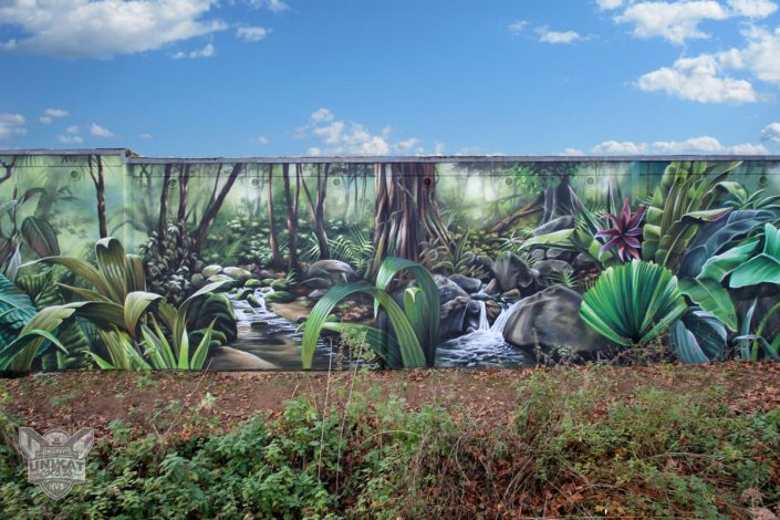 Graffiti Wald