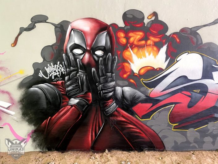 Graffiti Deadpool
